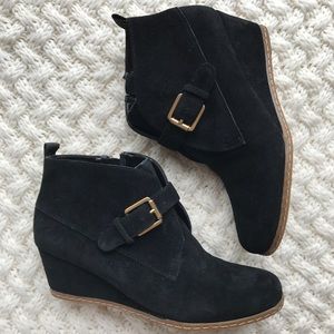 Franco Sarto Amerosa Wedge Bootie - never worn
